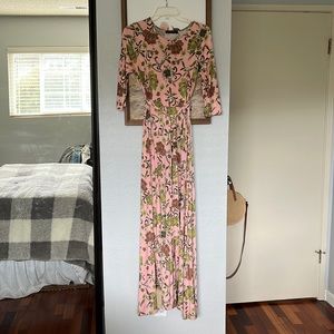 Maxi floral dress